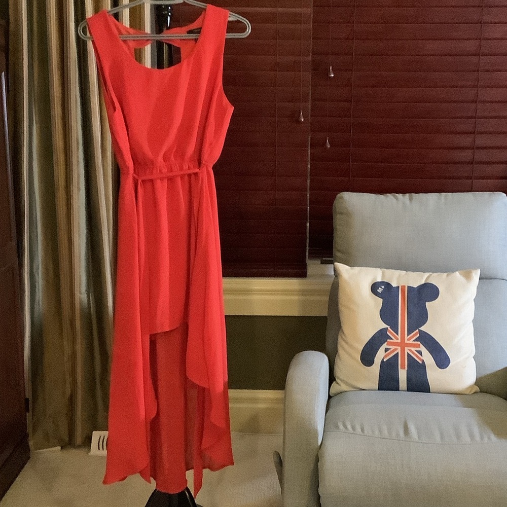 Forever 21 Vibrant Red Dress